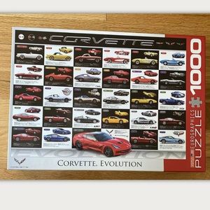 Chevrolet Corvette Evolution 1000 pc Jigsaw Puzzle